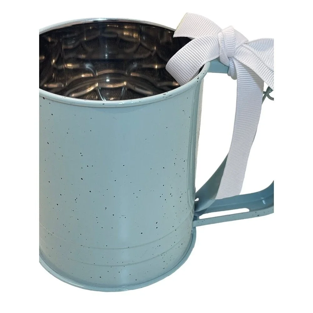 Flour Sifter The‎ Bake Shop Green speckled New!